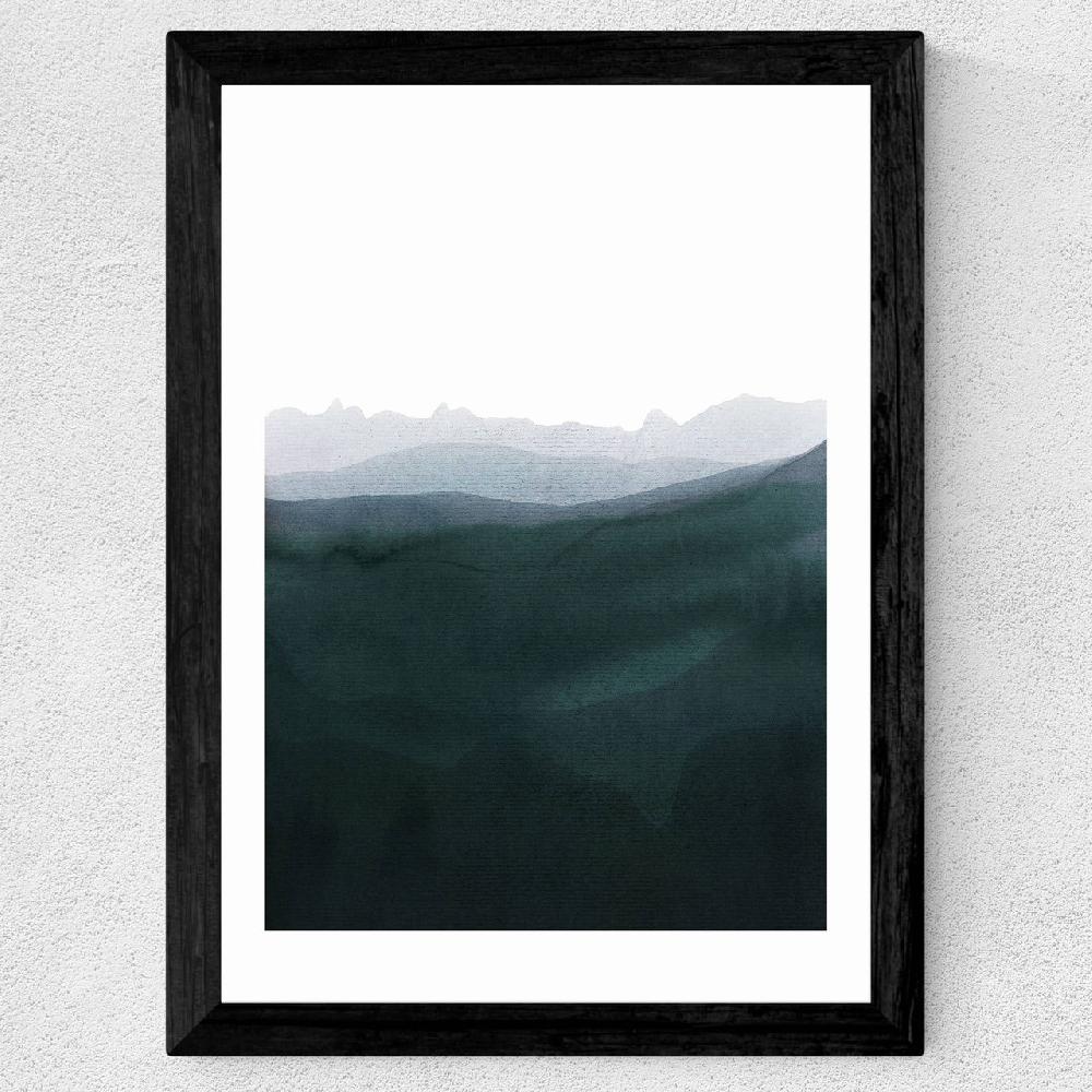 East End Prints Mountain Horizon III