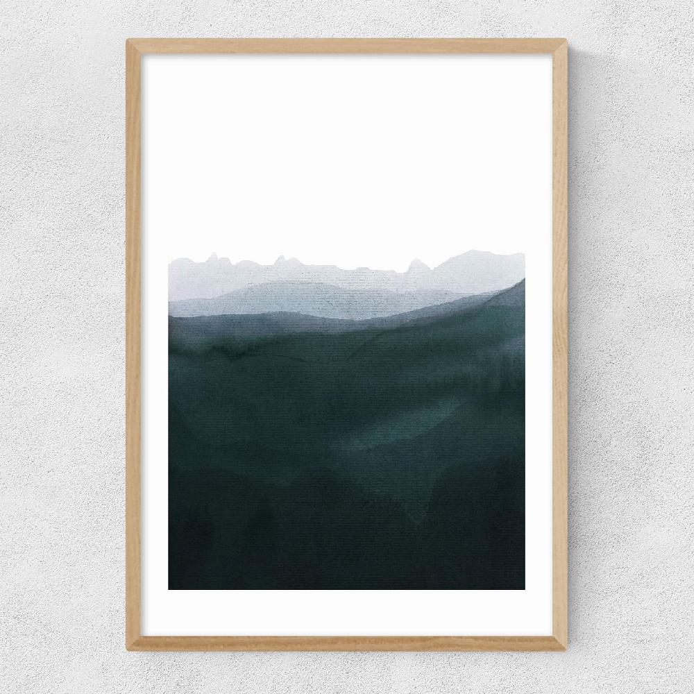 East End Prints Mountain Horizon III