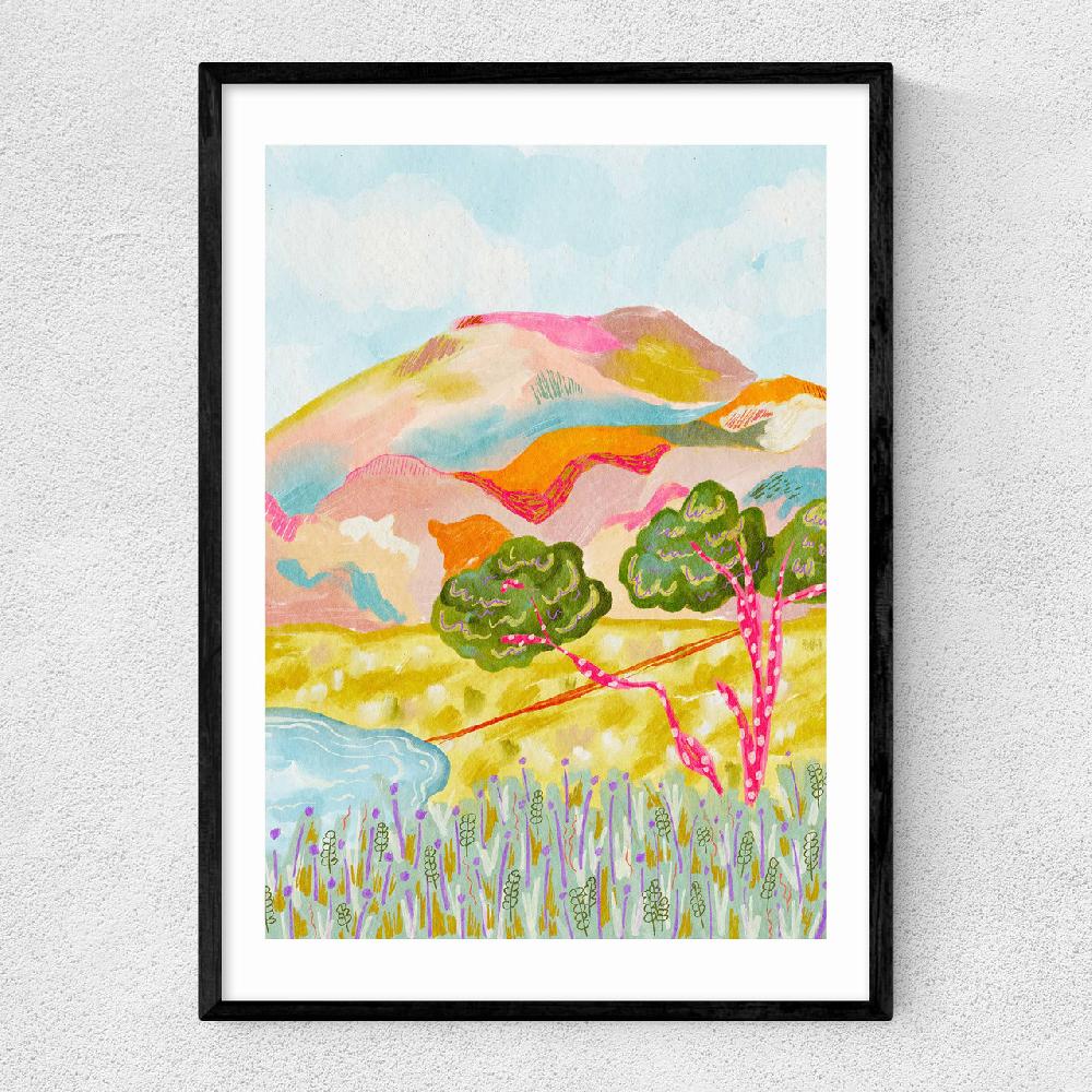 east end prints Mountain love