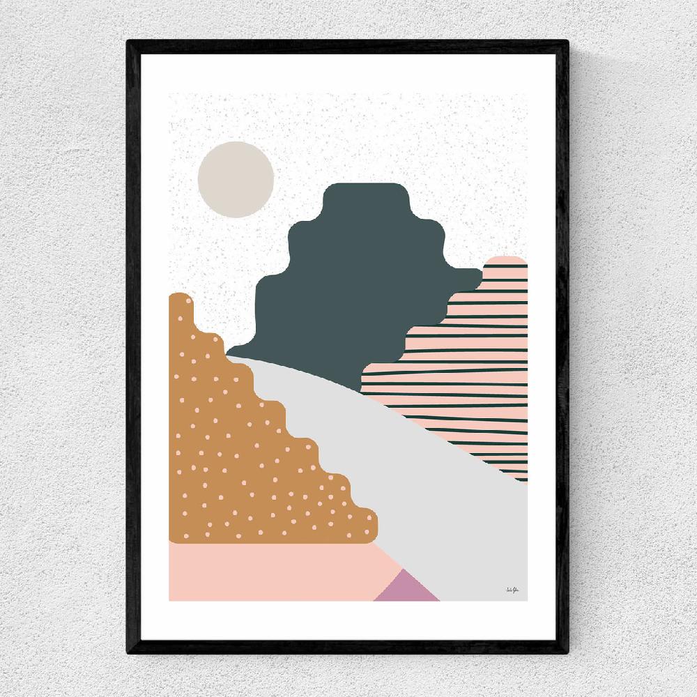 east end prints Mountains by Linda Gobeta