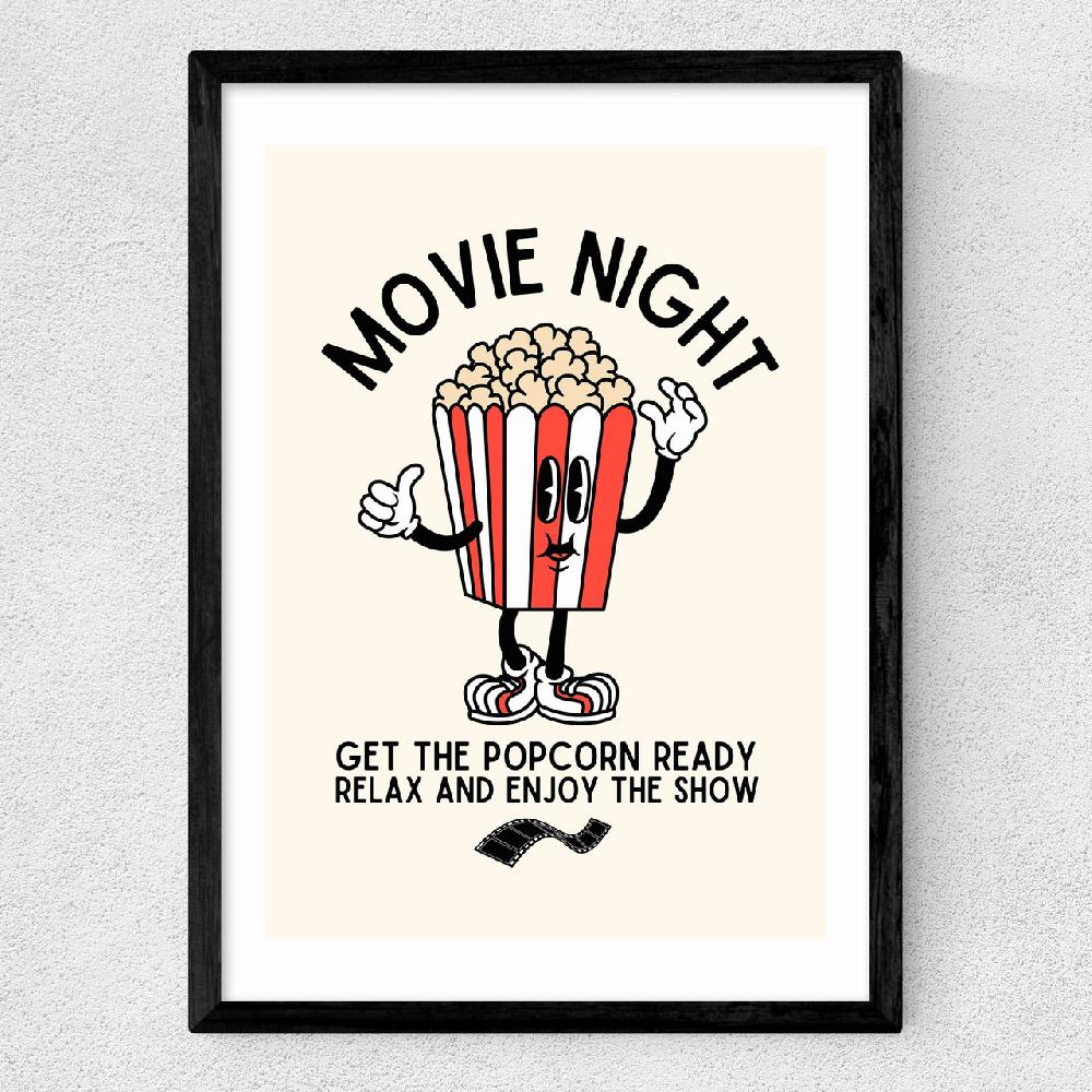 East End Prints Movie Night Popcorn