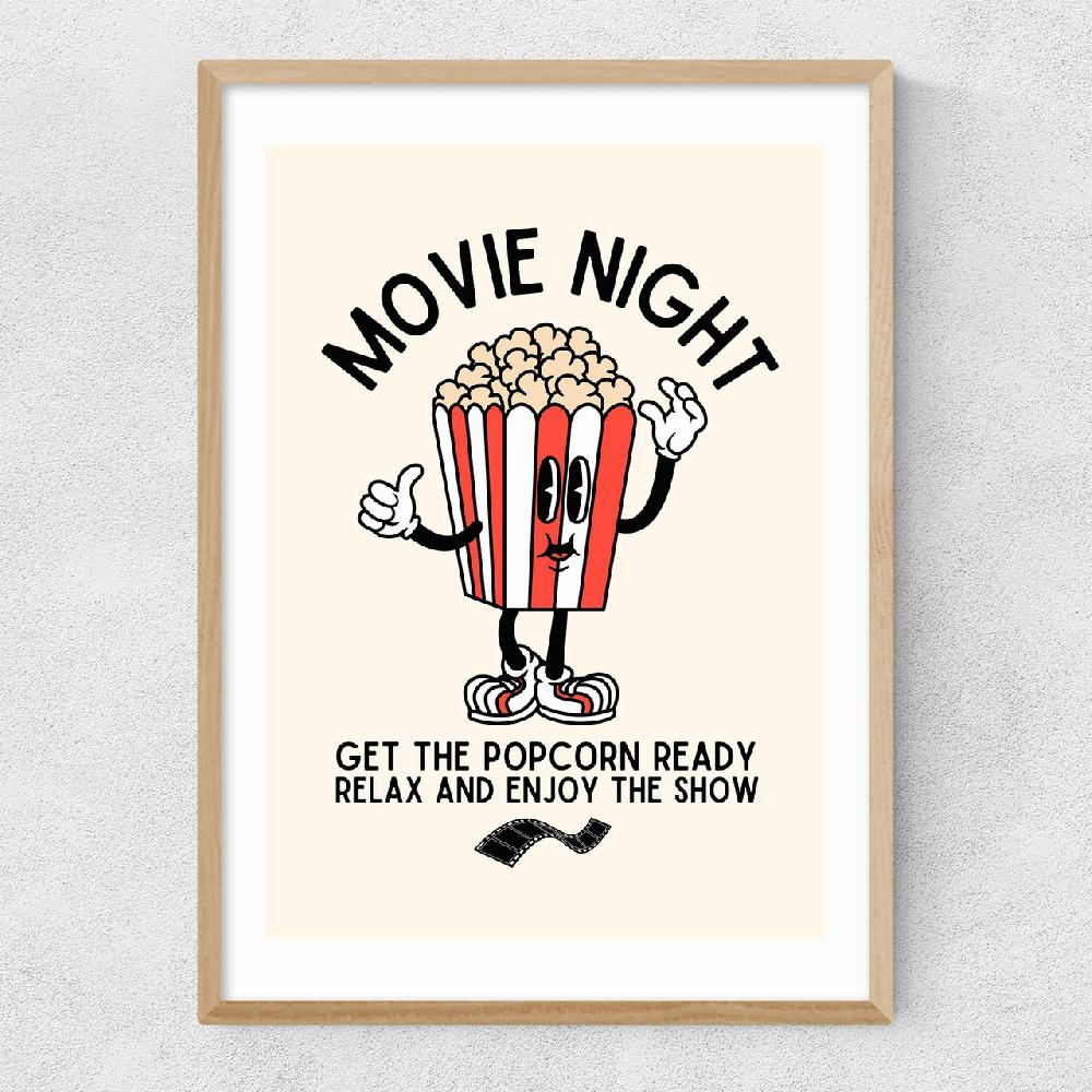 East End Prints Movie Night Popcorn
