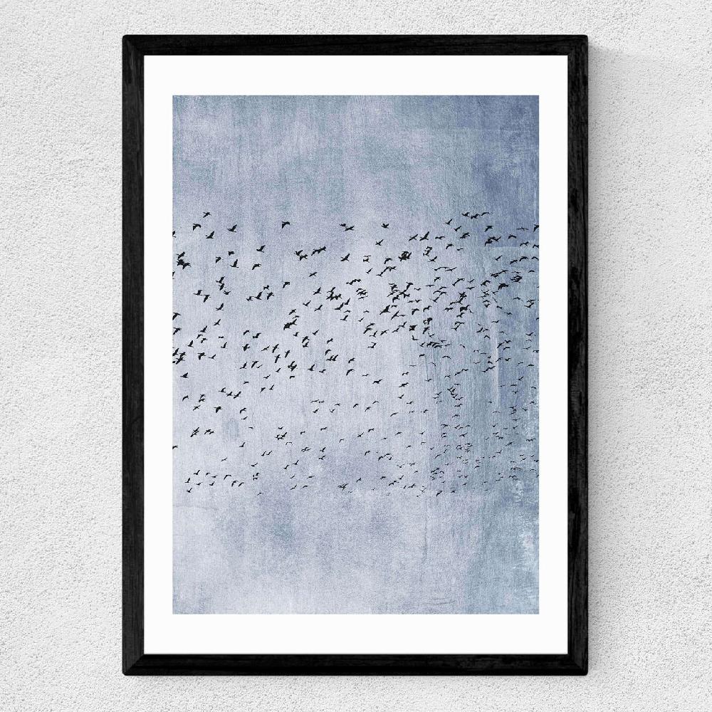 East End Prints Moving On (Blue)