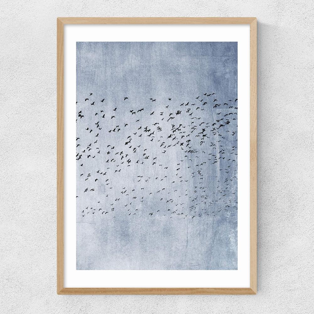 East End Prints Moving On (Blue)