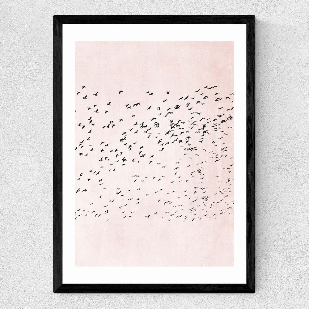 East End Prints Moving On (Pink)