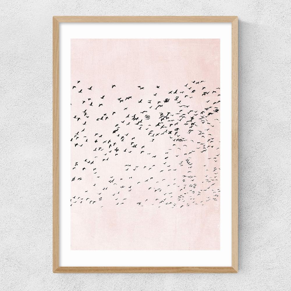 East End Prints Moving On (Pink)