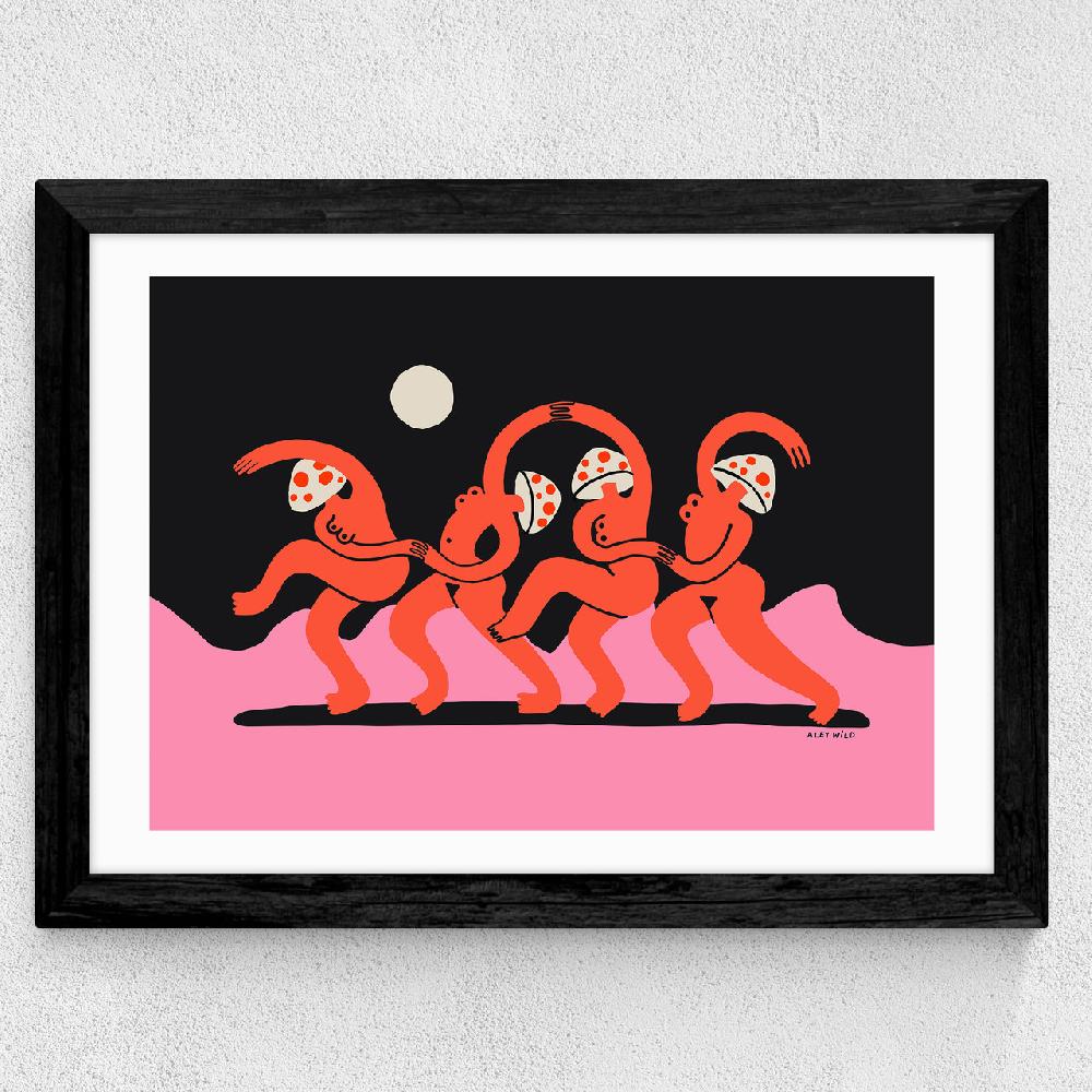 East End Prints Mushroom Boogie
