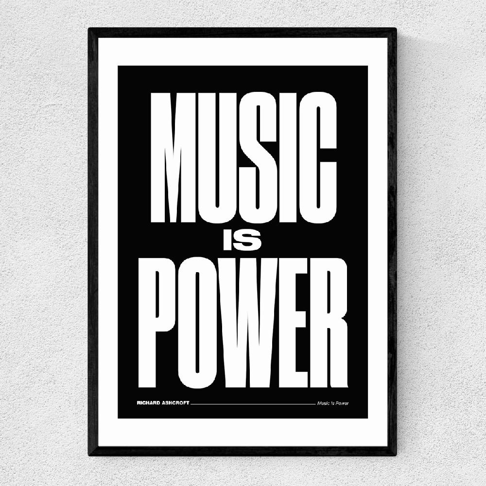 east end prints Music is Power