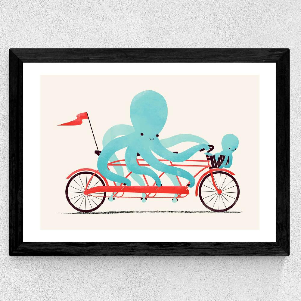 East End Prints My Red Bike