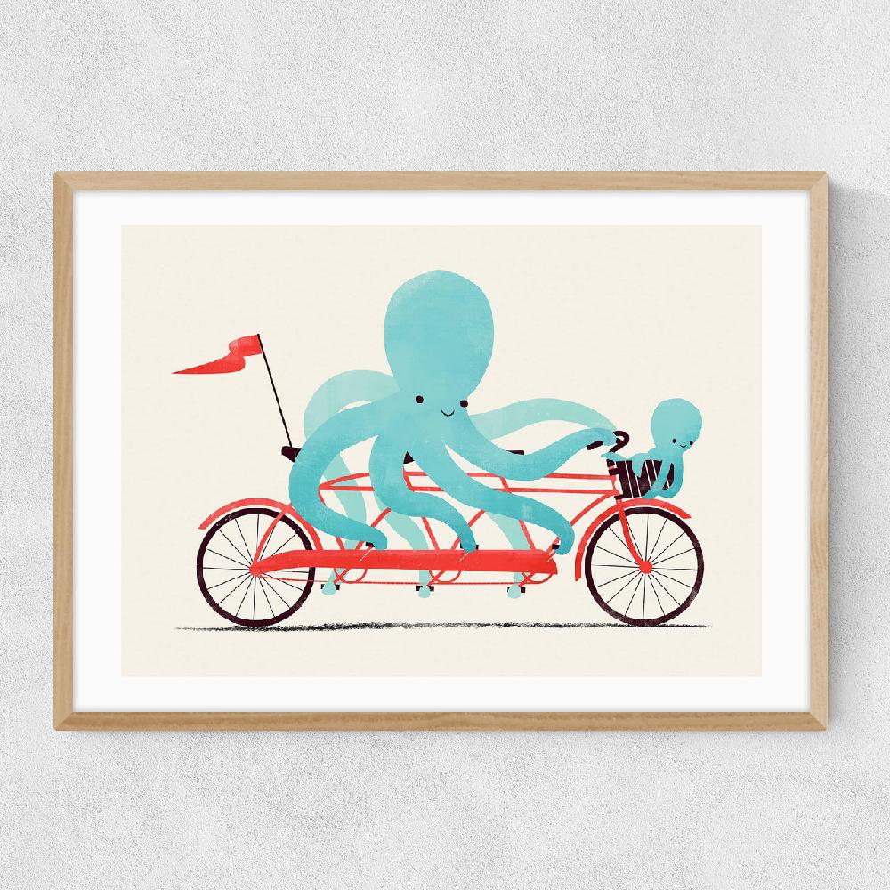 East End Prints My Red Bike