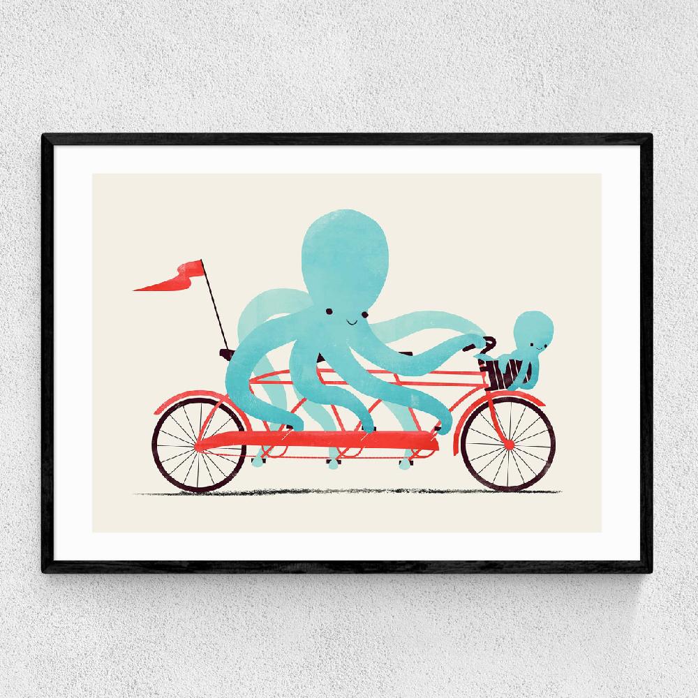 east end prints My Red Bike