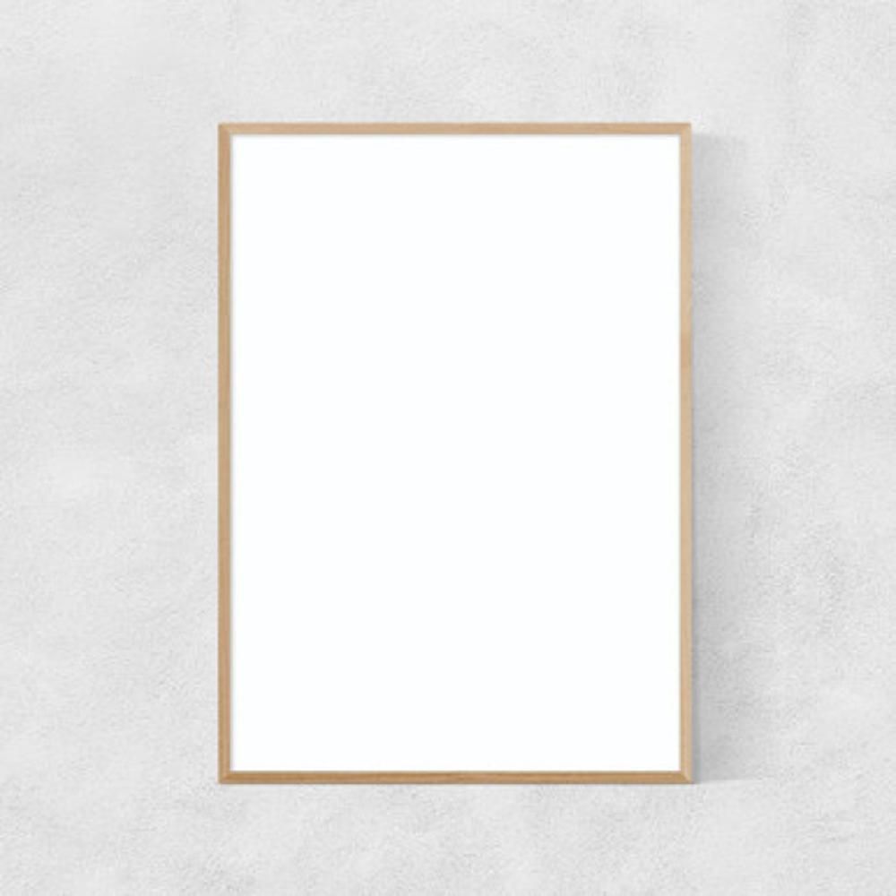 east end prints Narrow Oak Frame