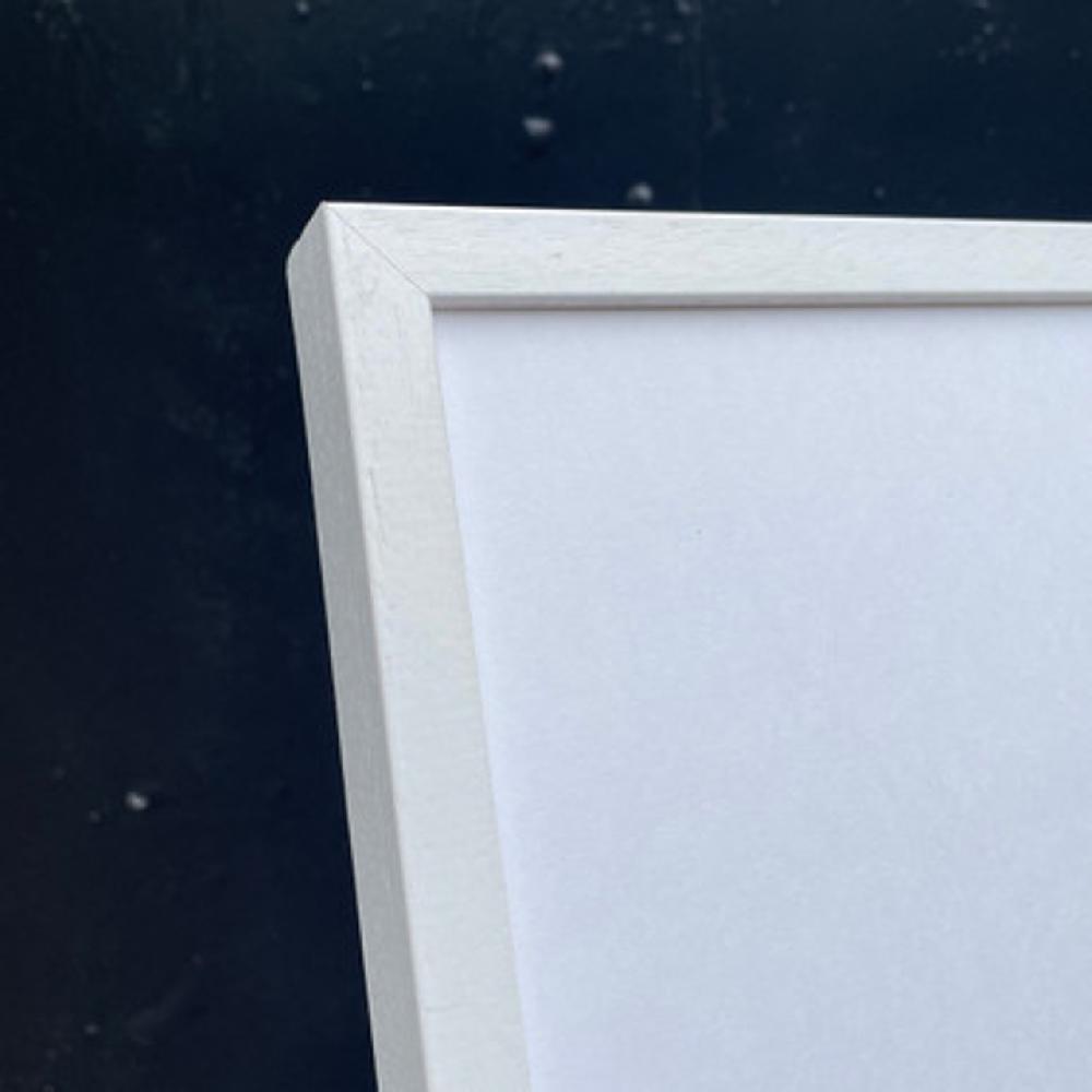 east end prints Narrow White Frame