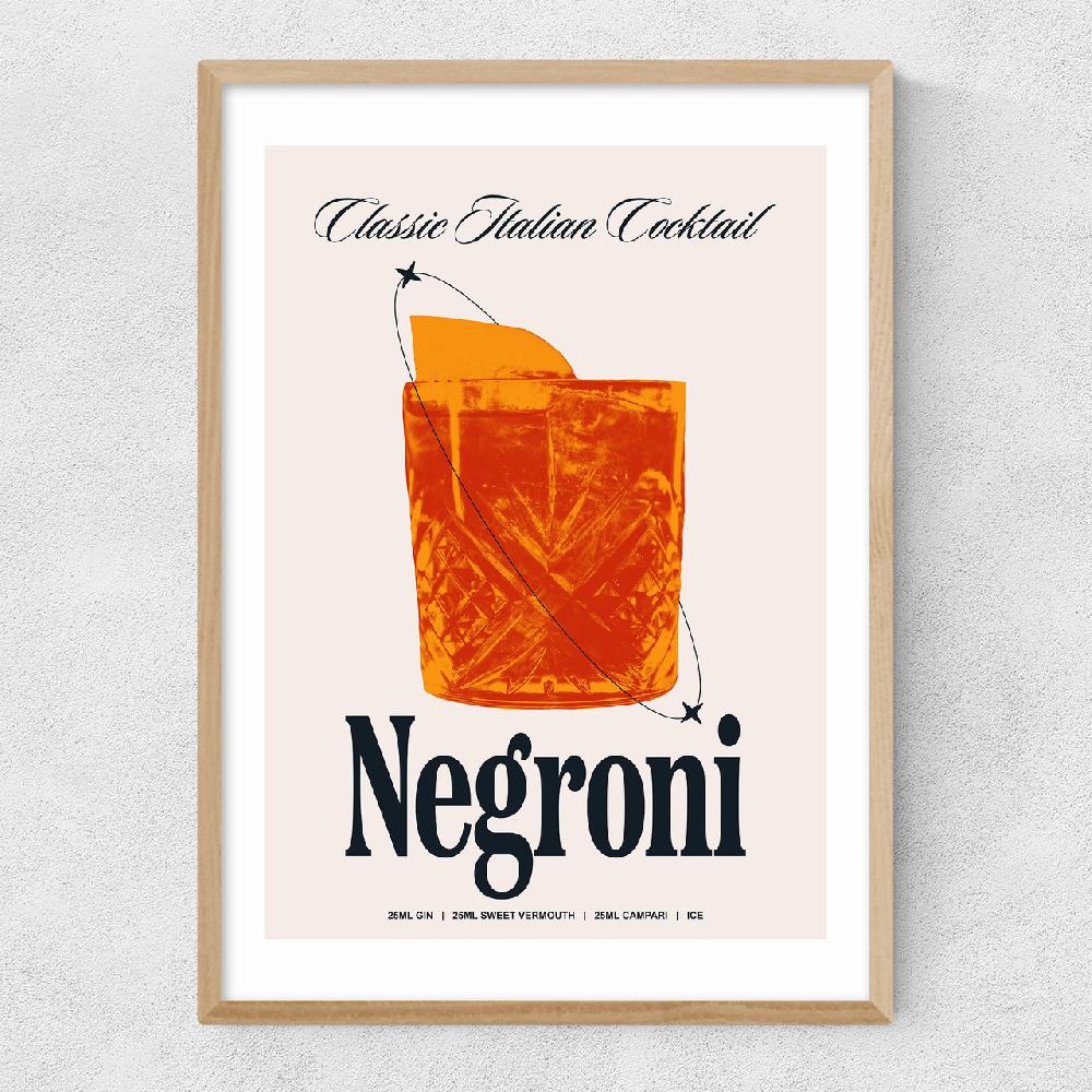 East End Prints Negroni By HollieGraphik