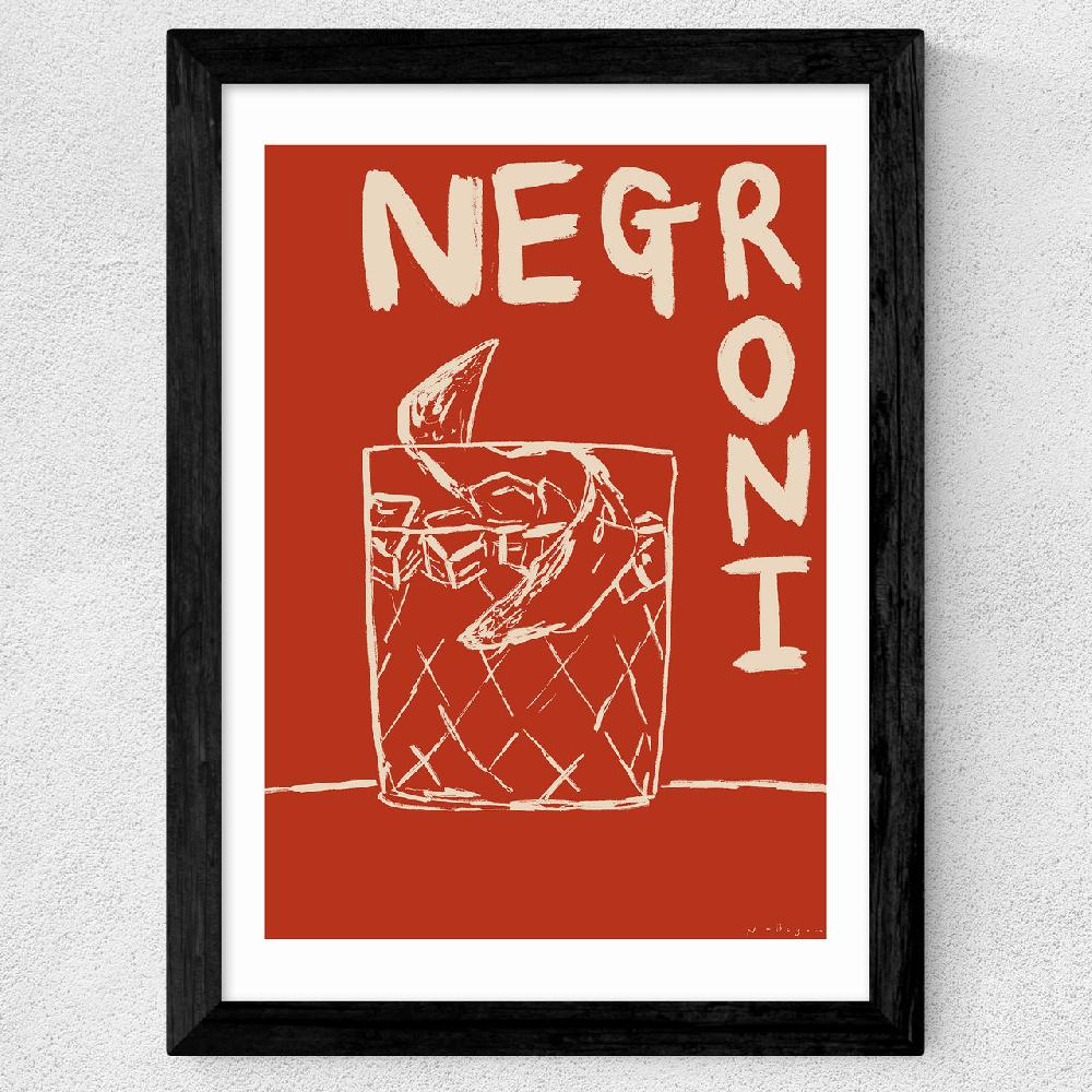 East End Prints Negroni By Nia Beynon