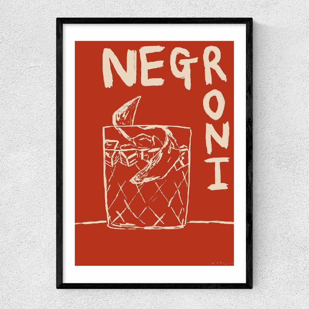 east end prints Negroni by Nia Beynon