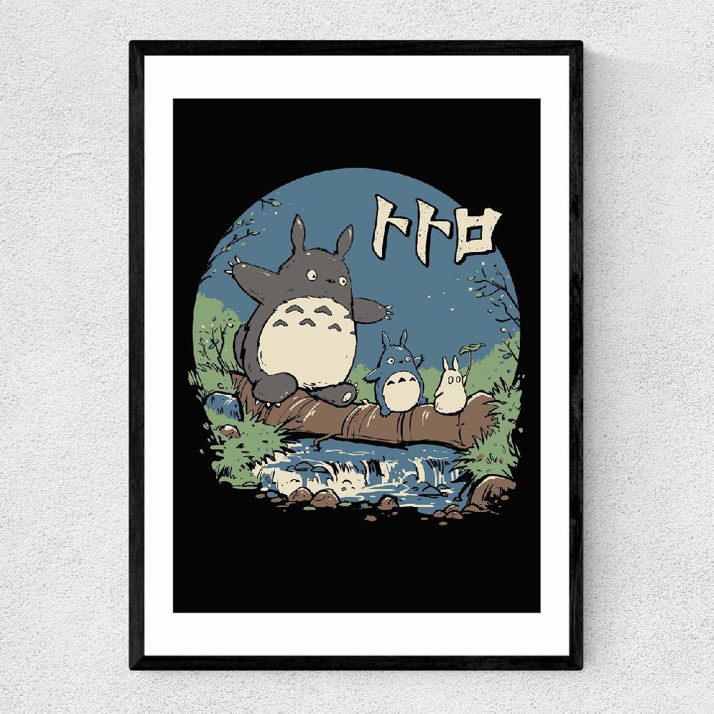 east end prints Neighbours in the Wood