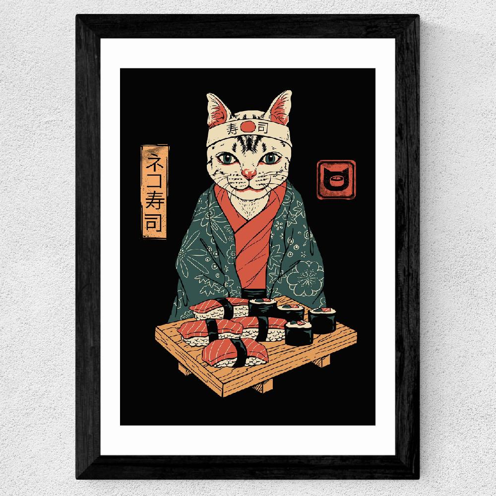 East End Prints Neko Sushi Bar