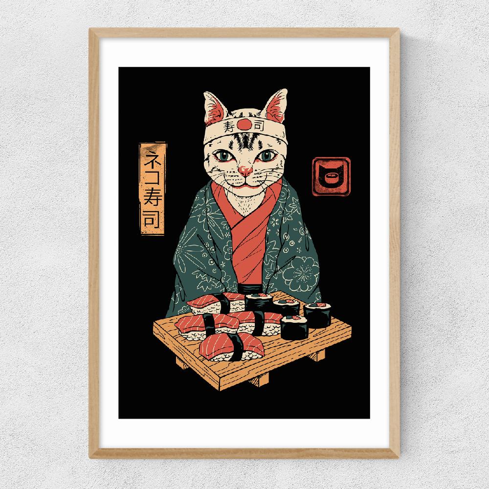 East End Prints Neko Sushi Bar