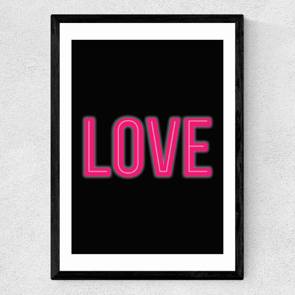 East End Prints Neon Love