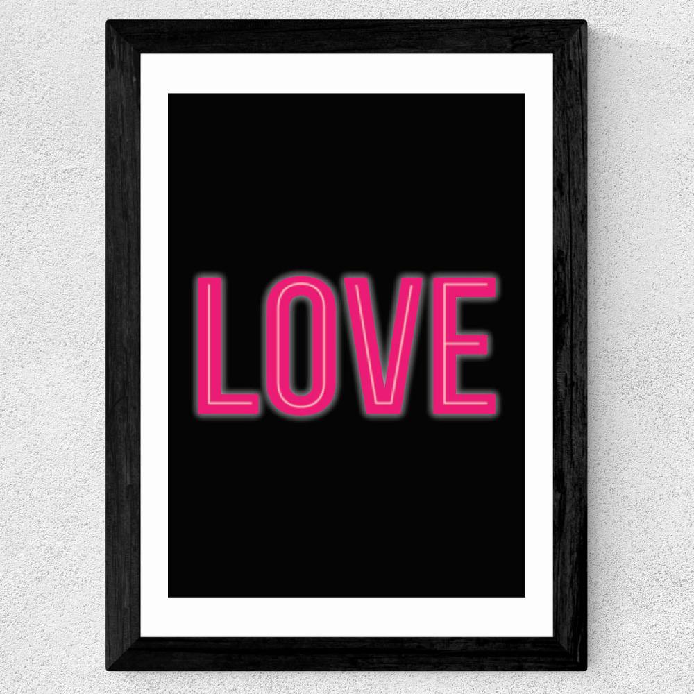 East End Prints Neon Love