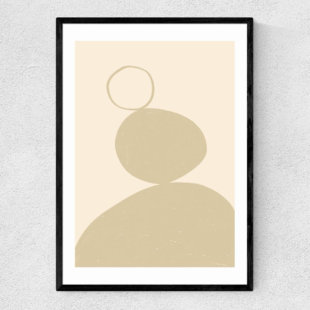 east end prints Neutral Shapes II