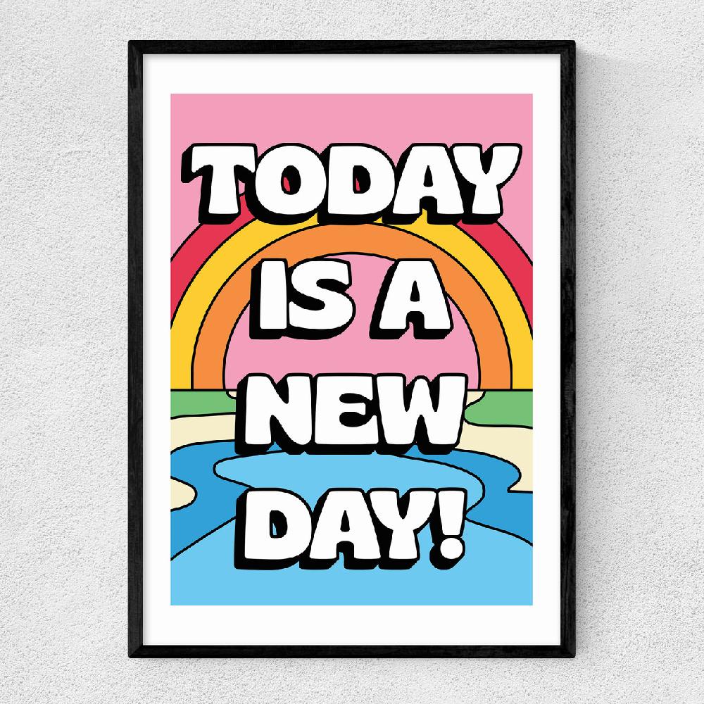 east end prints New Day by The Violet Eclectic