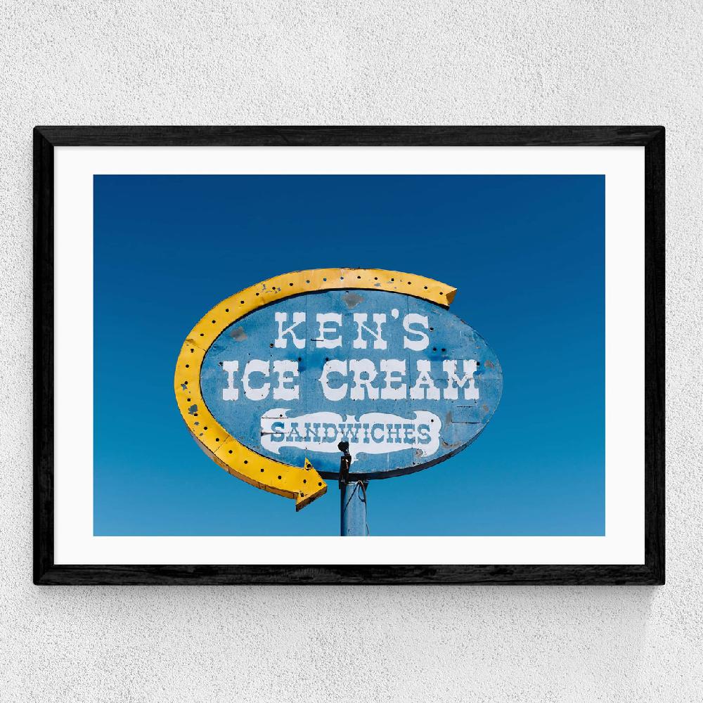 East End Prints New Mexico Ice Cream