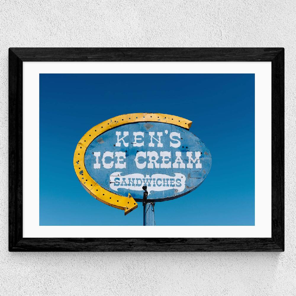 East End Prints New Mexico Ice Cream