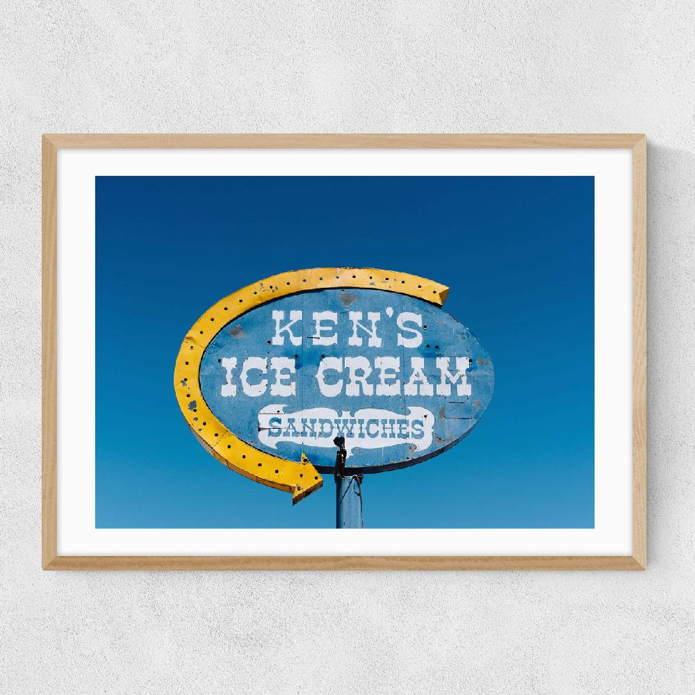 East End Prints New Mexico Ice Cream
