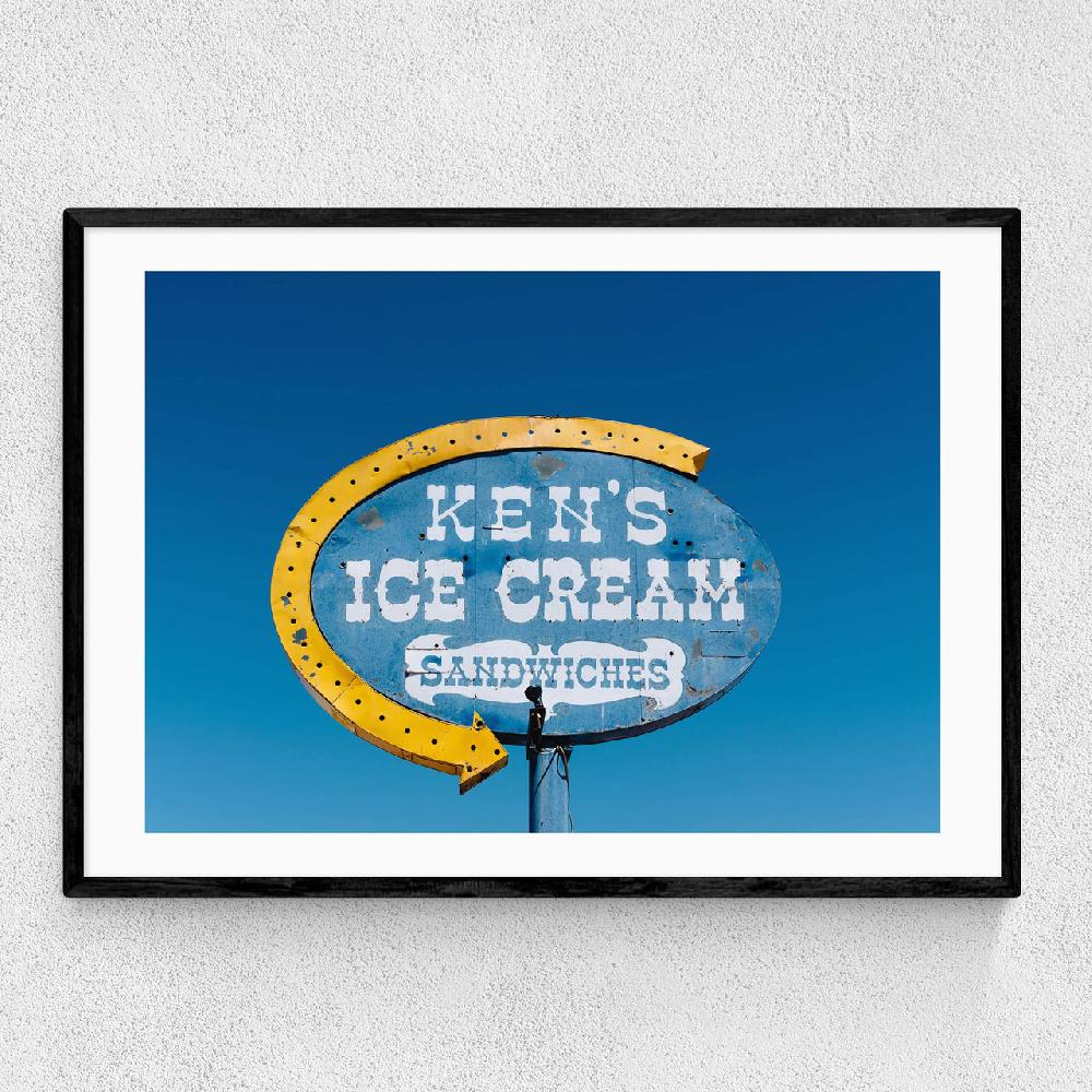 east end prints New Mexico Ice Cream