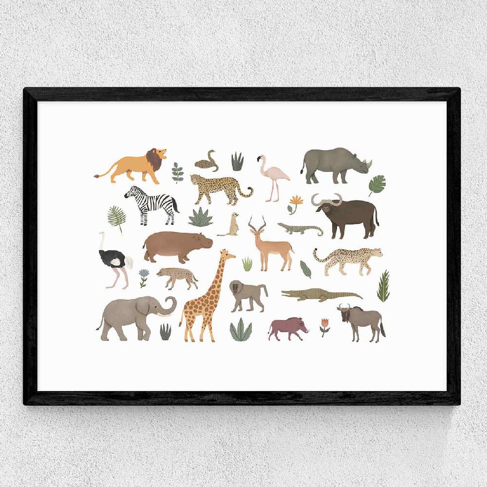 East End Prints New Safari Animals
