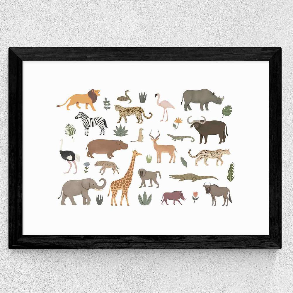 East End Prints New Safari Animals