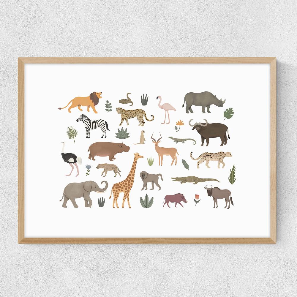 East End Prints New Safari Animals