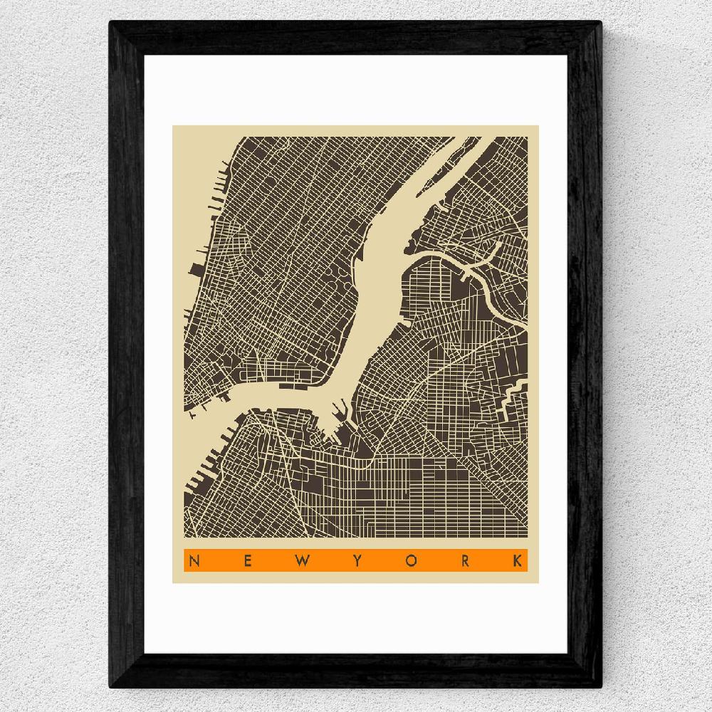 East End Prints New York By Jazzberry Blue