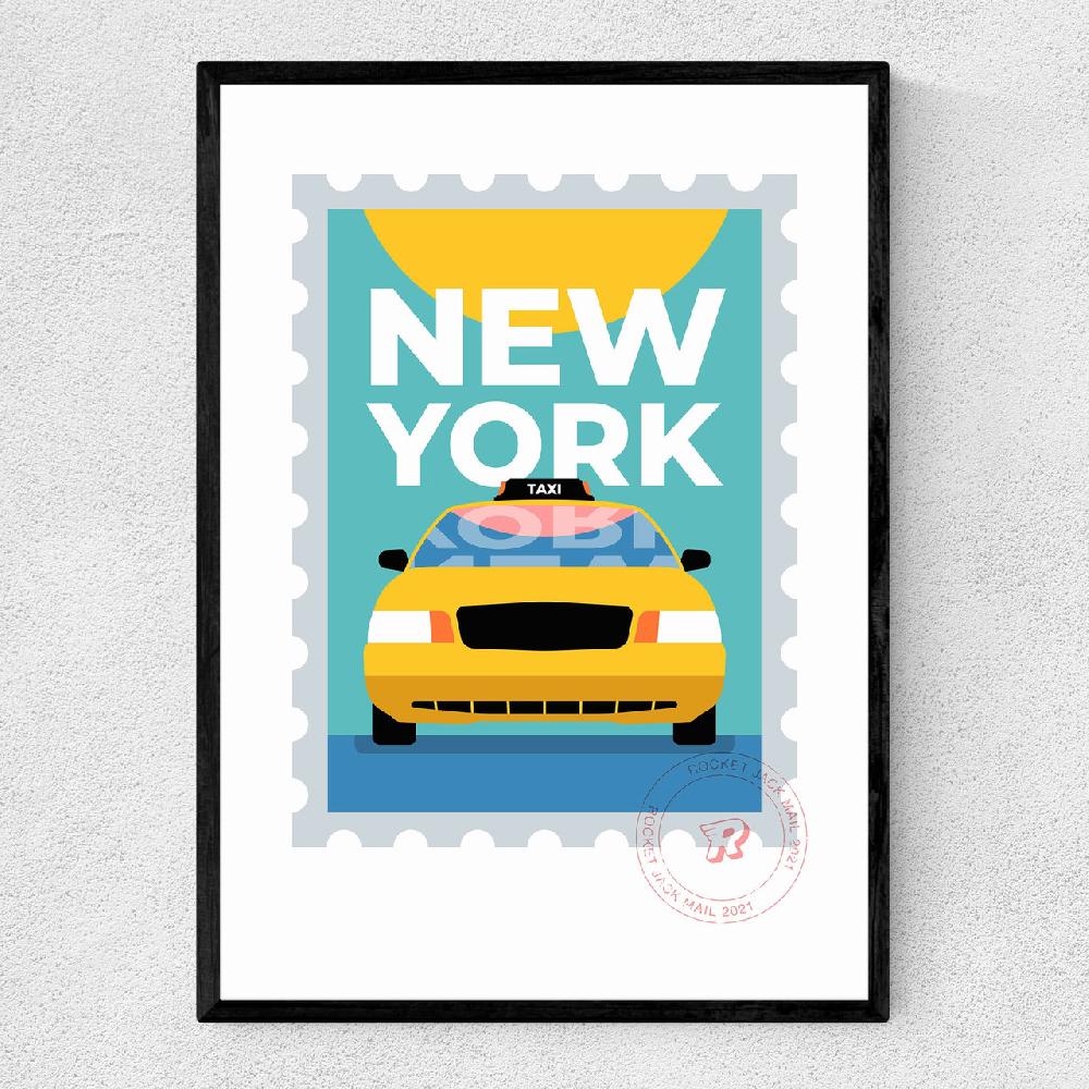 east end prints New York by Rocket Jack