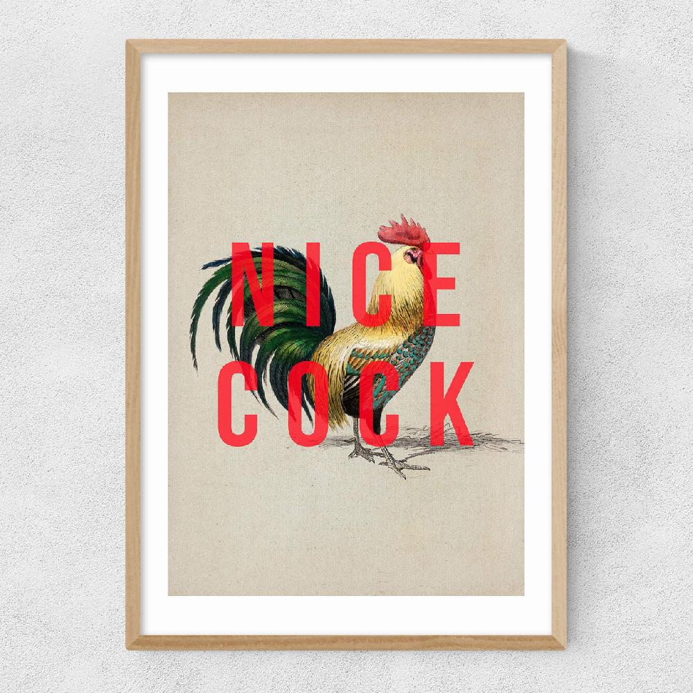 East End Prints Nice Cock