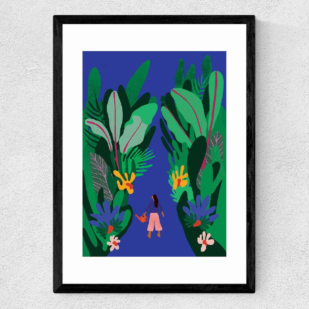 East End Prints Night Garden