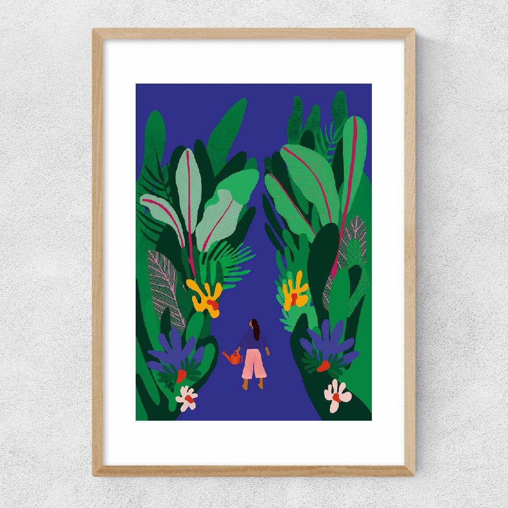 East End Prints Night Garden