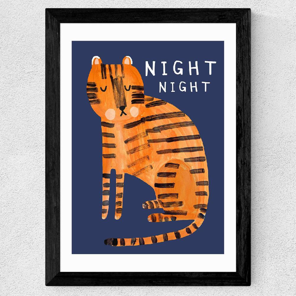 East End Prints Night Night Tiger