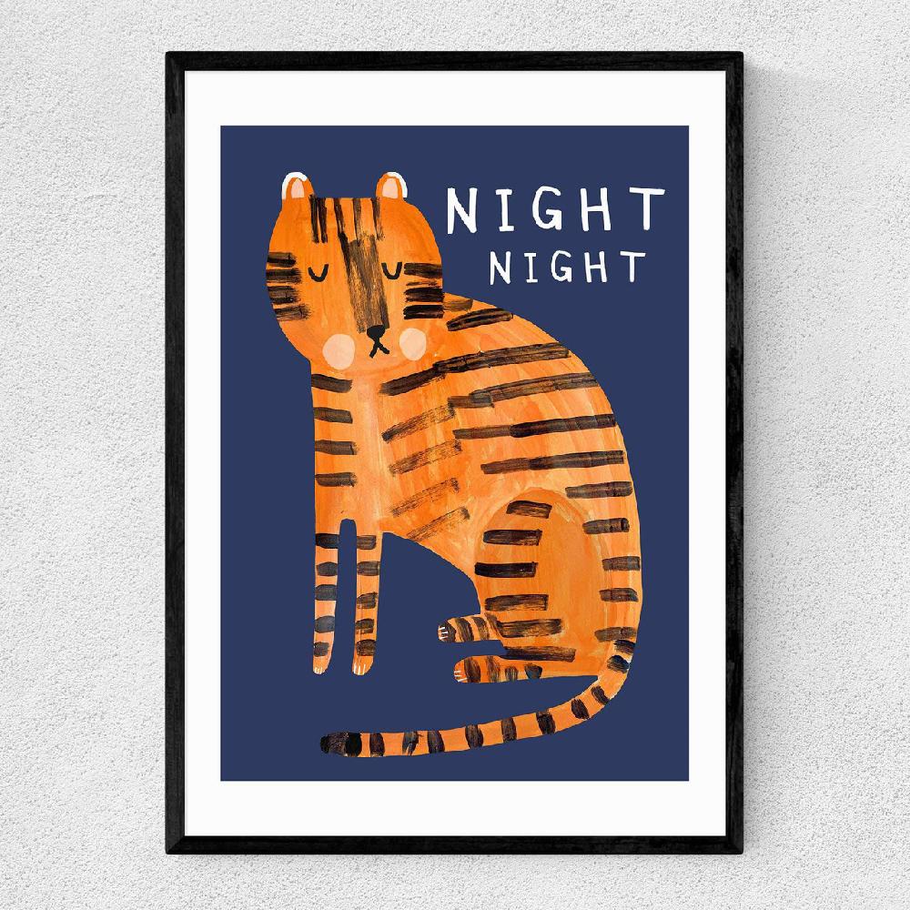 east end prints Night Night Tiger