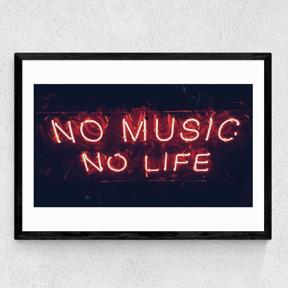 East End Prints No Music No Life