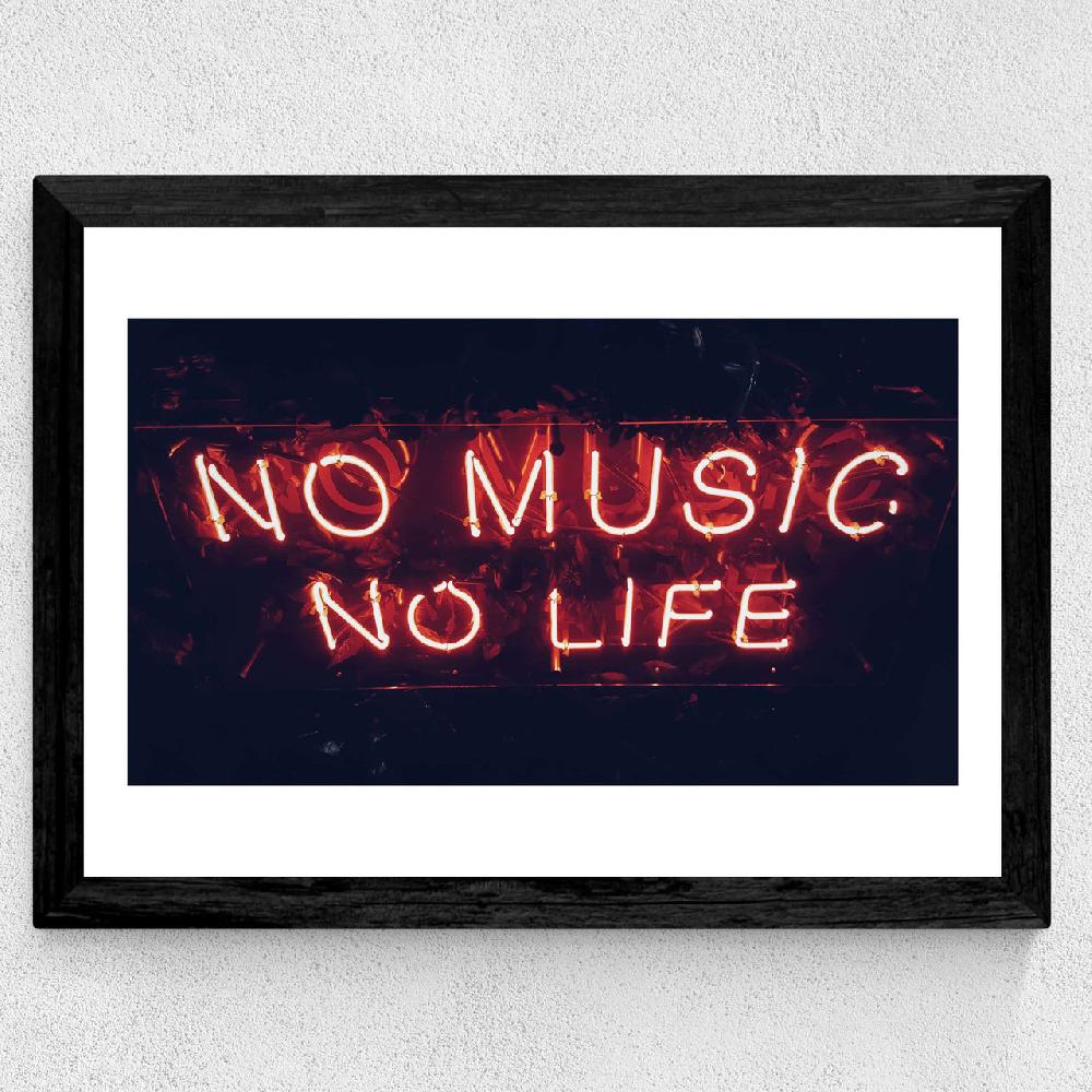 East End Prints No Music No Life