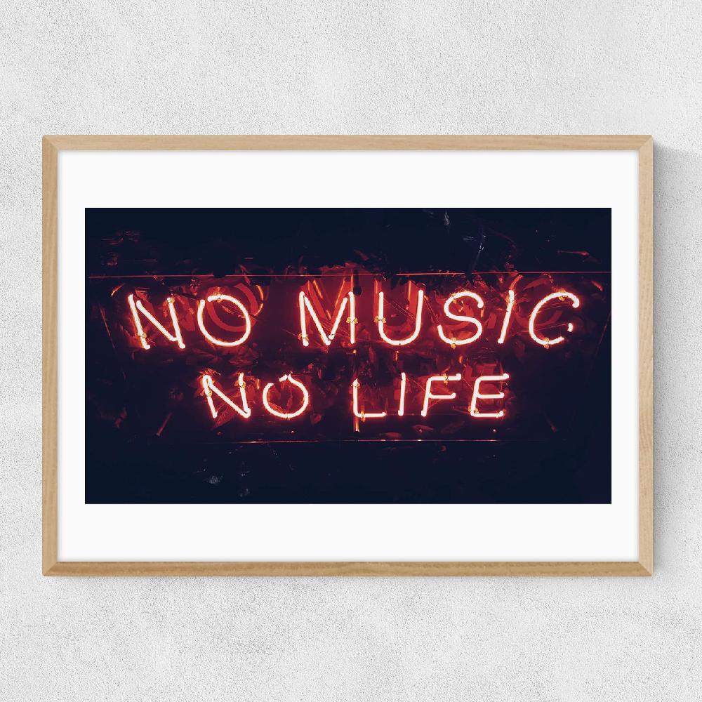 East End Prints No Music No Life