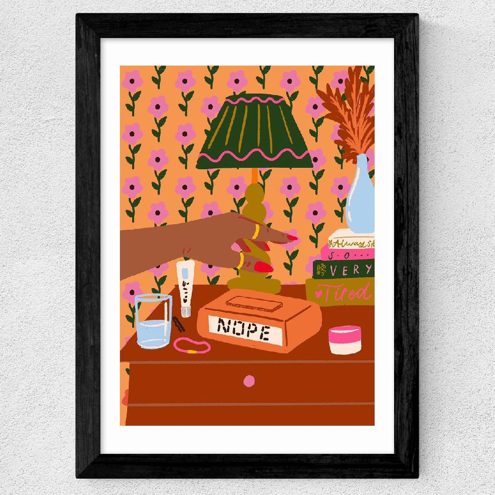 East End Prints Nope Alarm