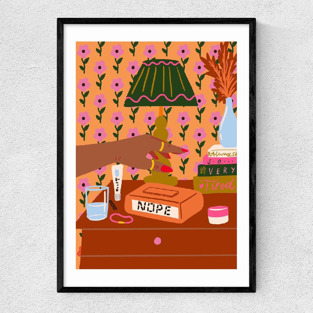 east end prints Nope Alarm