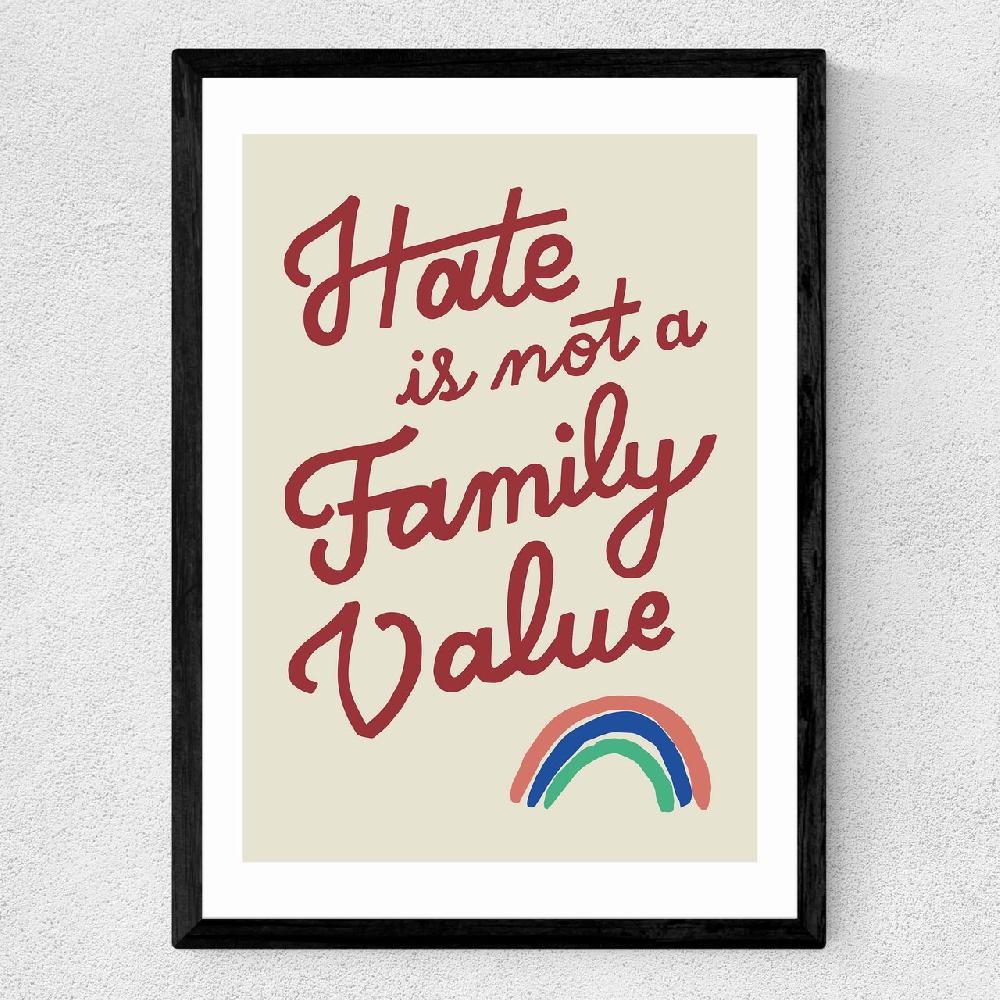 East End Prints Not A Family Value