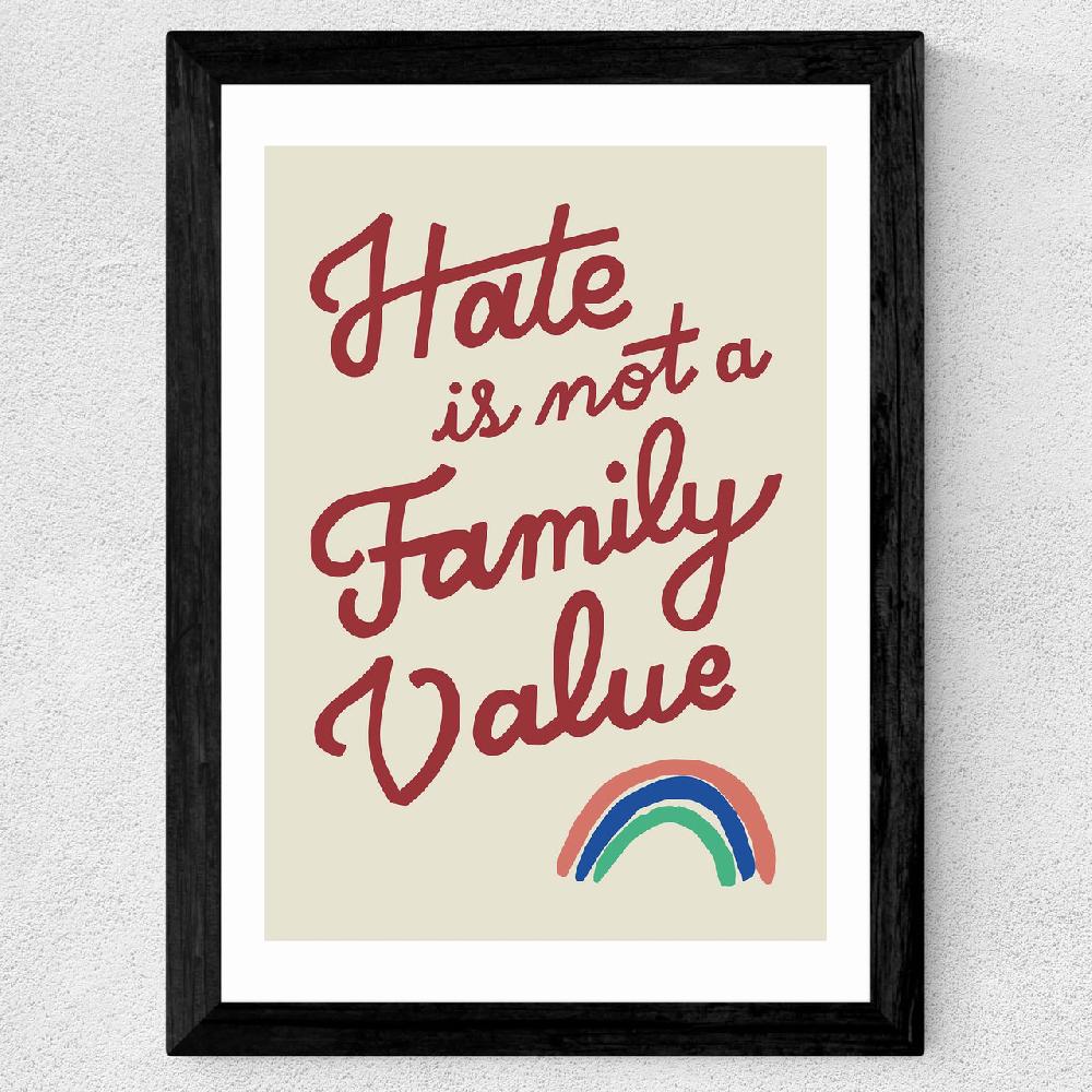 East End Prints Not A Family Value