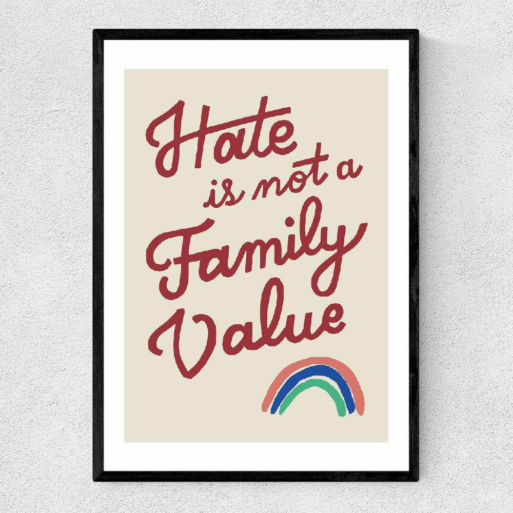 east end prints Not a Family Value