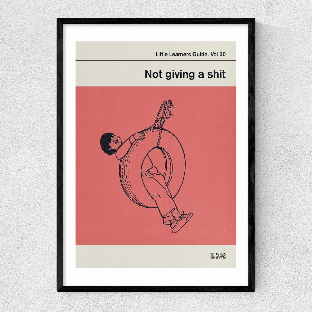 east end prints Not Giving a Shit